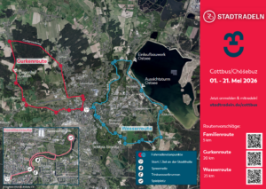 Cottbus ruft zum Stadtradeln 2026 auf