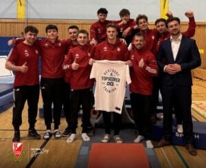 SC Cottbus gewinnt in der 1. Bundesliga Turnen auswärts in Koblenz