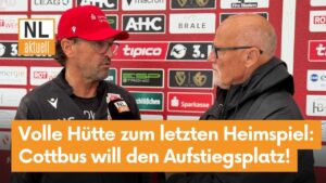 180 Minuten für den Traum: Energie Cottbus vor Heimspiel vs. Wiesbaden