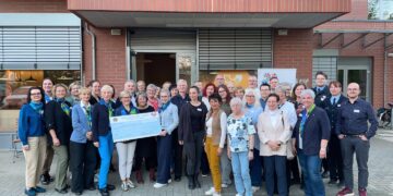 Spendenübergabe aus den Erlösen des Lions Club Cottbus-Lausitz Adventskalenders 2025