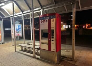 Fahrkartenautomat von Cottbusverkehr