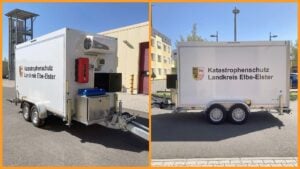 Elbe-Elster stärkt Katastrophenschutz mit neuem Kühlanhänger