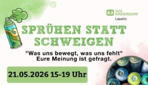 „Sprühen statt schweigen“: Aktion im Cottbuser Süden lädt zum Mitmachen