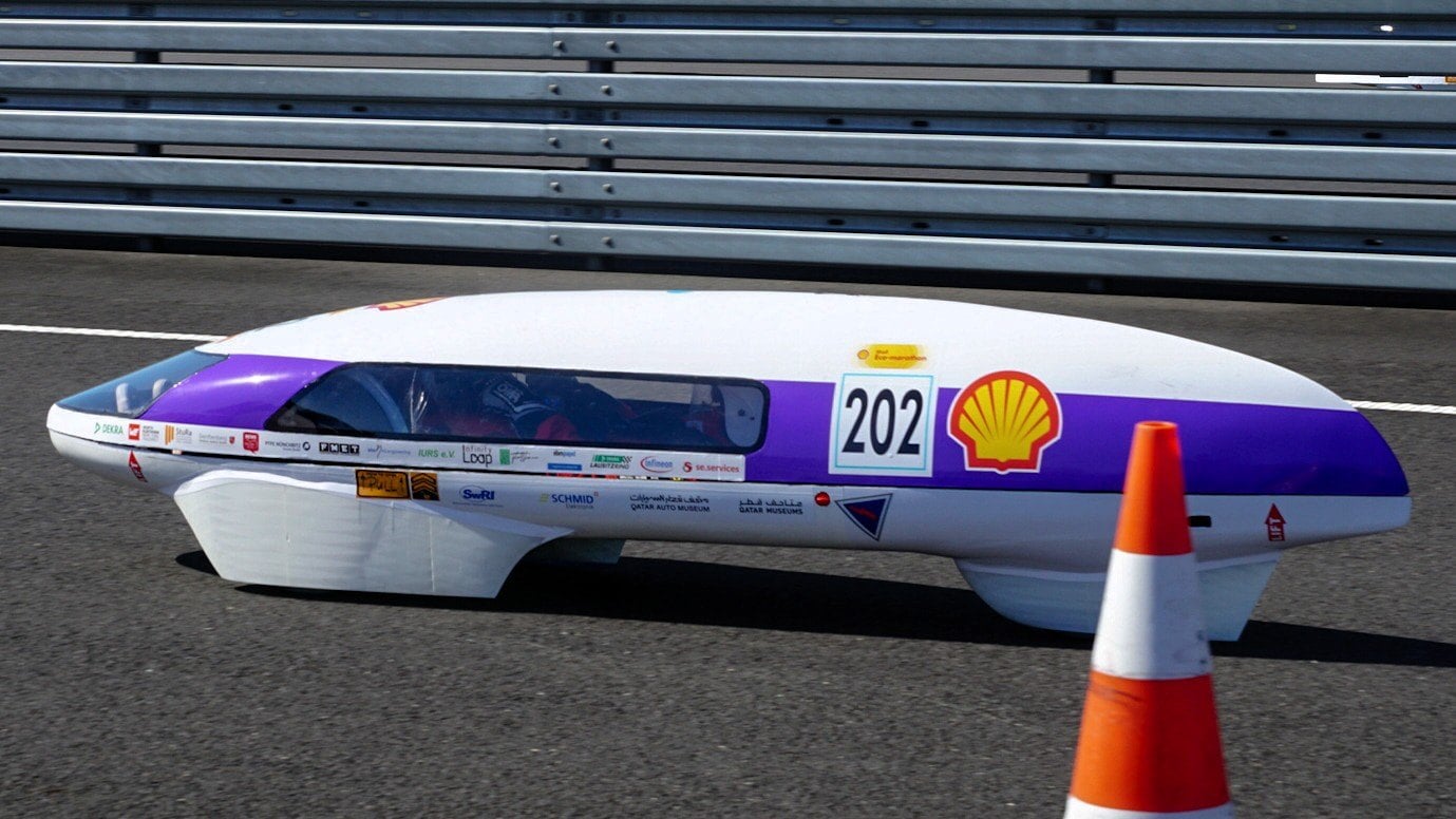HydroRaycer des BTU-Teams Lausitz Dynamics auf der Strecke