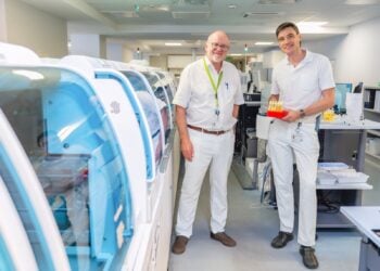 Prof. Karl H. Reuner und Dr. Stefan Neubeck von der MUL-CT