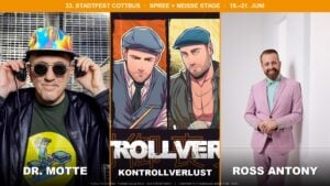 Dr. Motte, Kontrollverlust und Ross Antony beim Stadtfest Cottbus