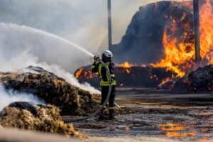 Großbrand in Großkmehlen