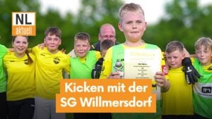 Sport-Update: Kicken mit der SG Willmersdorf. Spende für Herzensprojekt