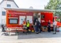 Feuerwehrfahrzeuge am Einsatzort in der Gohrischheide