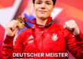 Radomyr Stelmakh vom SC Cottbus bei den Deutschen Meisterschaften im Turnen