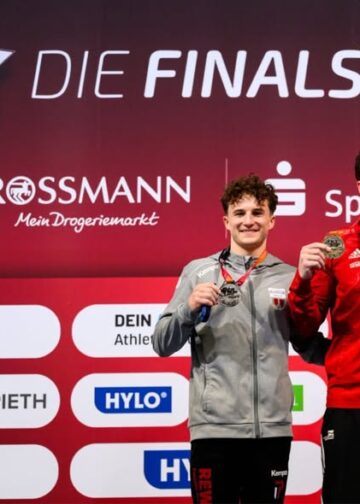 Radomyr Stelmakh in Aktion beim Mehrkampf der Finals 2026 in Hannover