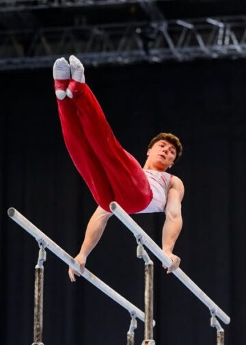 Radomyr Stelmakh nach dem Gewinn des deutschen Meistertitels