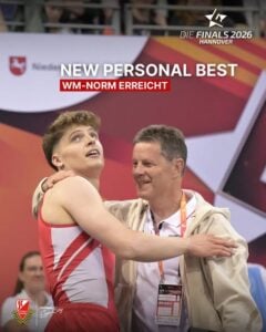 Cottbuser Trampoliner Garmann erfüllt bei den Finals die WM-Norm