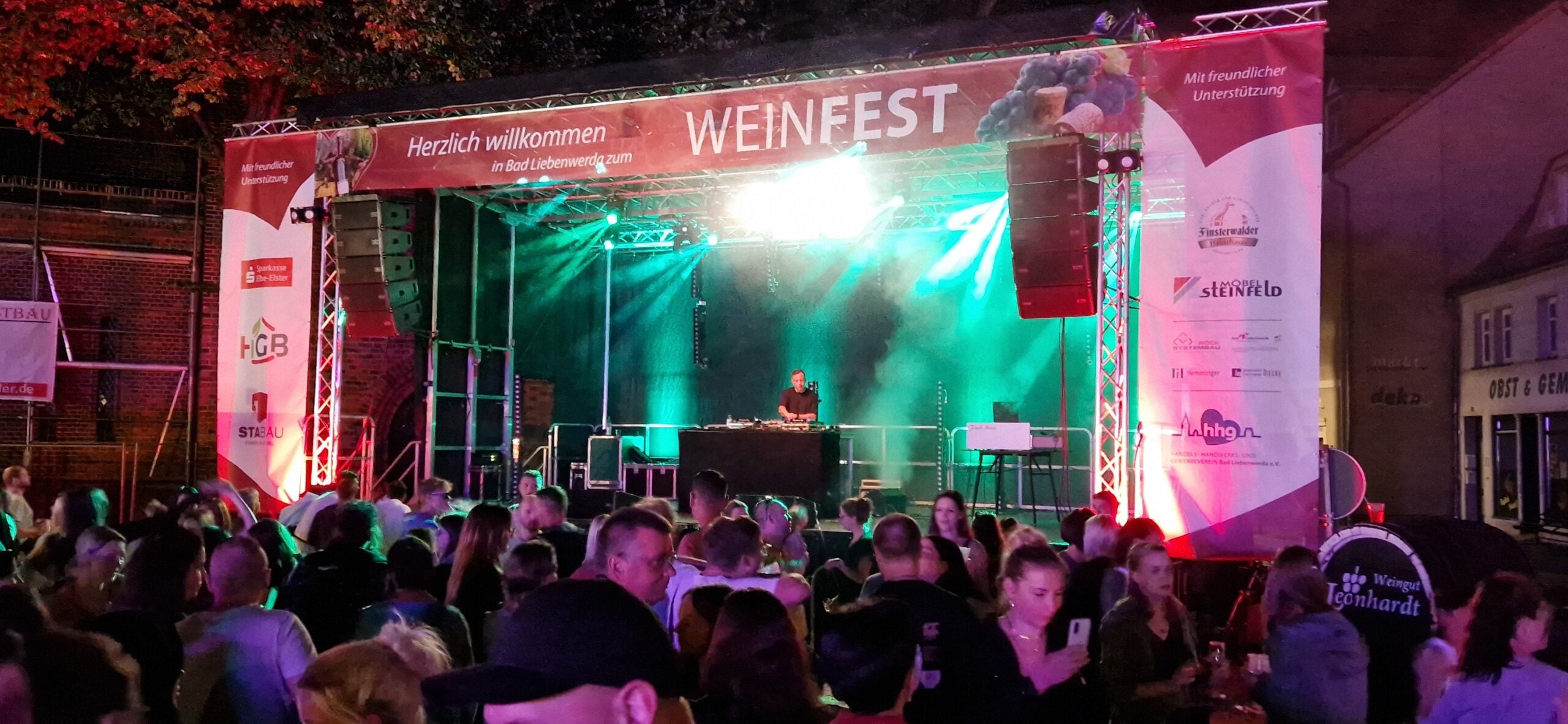 SUMMER & BEATS beim Weinfest in Bad Liebenwerda (Foto: HHG Bad Liebenwerda e.V.)