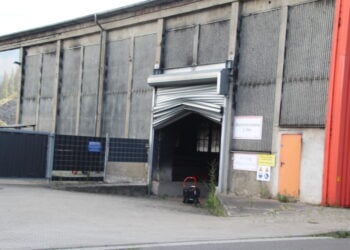 Lagerhallenbrand beim Handelshof Cottbus
