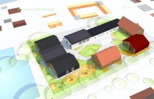 Grundstein für neue Kita und Fahrzeughalle in Graustein gelegt