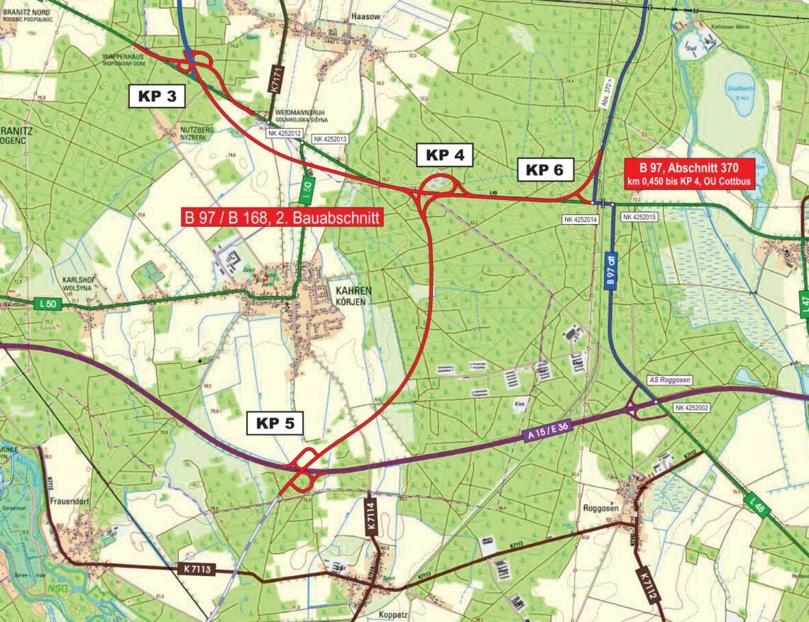 Autobahnauffahrt Cottbus: Dritter Anschluss ab 19. August