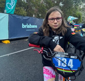 BMX-WM in Australien: Junge Cottbuserin scheidet im Viertelfinale aus