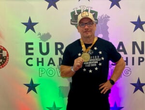 René Trage vom TSV Cottbus holt EM-Gold im Powerlifting