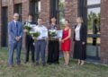 BASF Schwarzheide: Preisträger und Jury bei der Förderpreisverleihung im Industriepark Lausitz