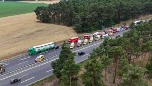 Sieben Verletzte bei Unfall auf der A15 bei Vetschau