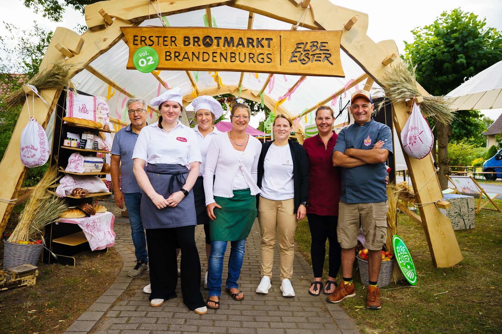 Die teilnehmenden Bäckereien beim Brotmarkt Zeischa