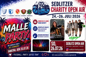 Sedlitzer Charity Open Air: Drei Tage Fußball, Party & guter Zweck