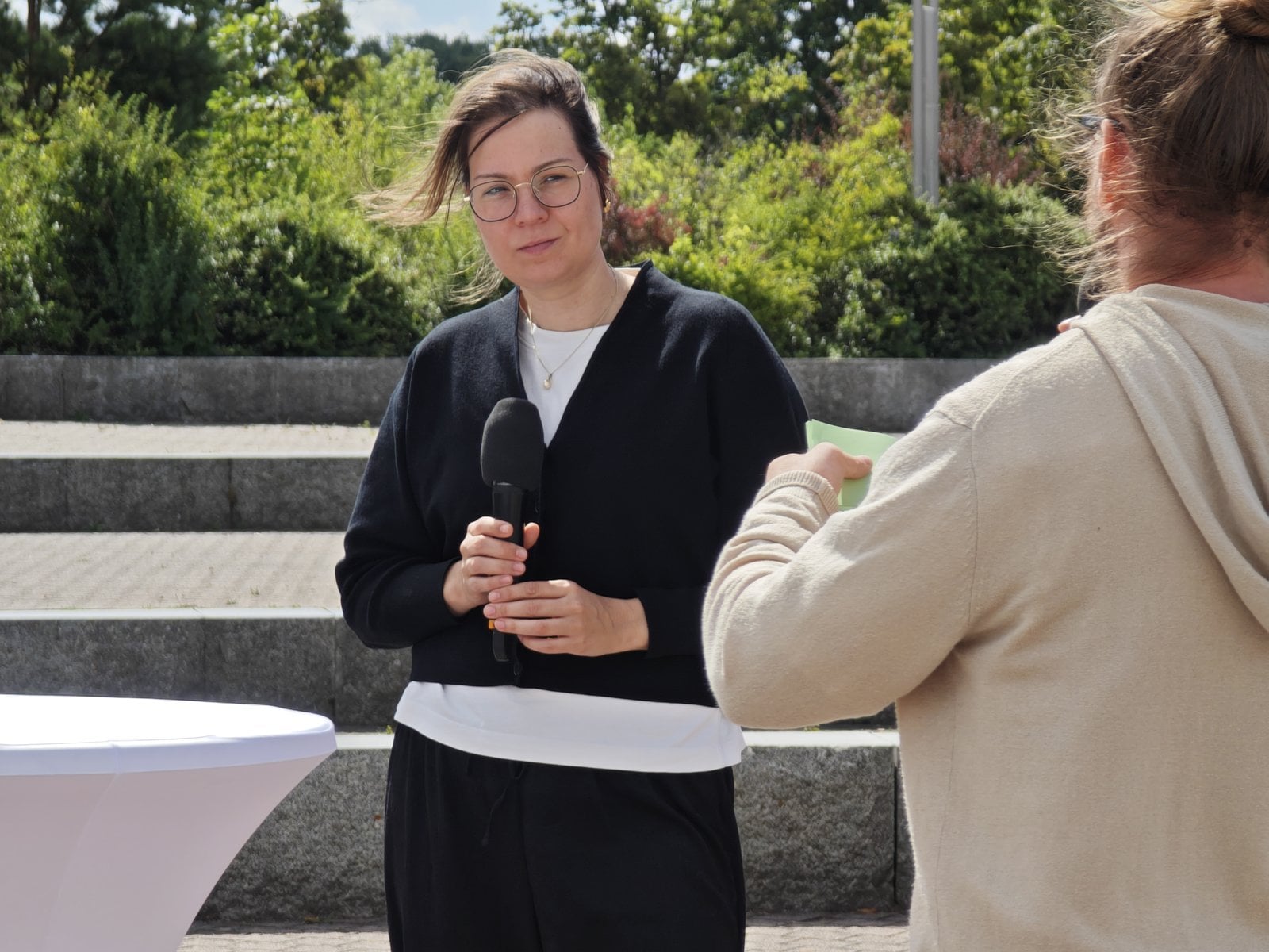 Filmgespräch bei den Schulvorstellungen der Kinonächte Schmellwitz