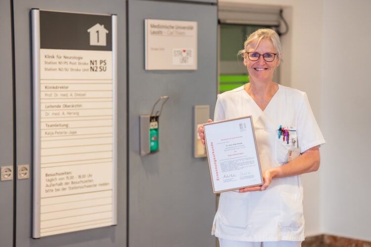 Dr. Antje Herwig, Regionalbeauftragte der Stiftung Deutsche Schlaganfall-Hilfe