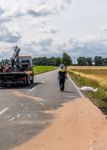 Verkehrsunfall bei Luckau; Brandenburg Media