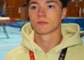 Radomyr Stelmakh vom SC Cottbus im Trainingsanzug des Turn-Teams Deutschland