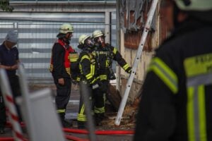 Kabelanlage brennt in Königs Wusterhausen