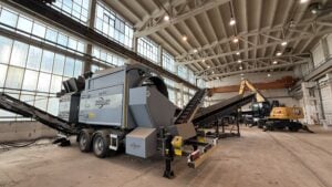 Neue Recycling-Anlage in Cottbus holt mehr Rohstoffe aus Bauschutt