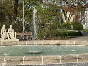 Vandalismus legt neuen Brunnen in Eisenhüttenstadt lahm
