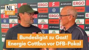 DFB-Pokal: Energie Cottbus empfängt Augsburg – Wollitz fordert mehr Mut
