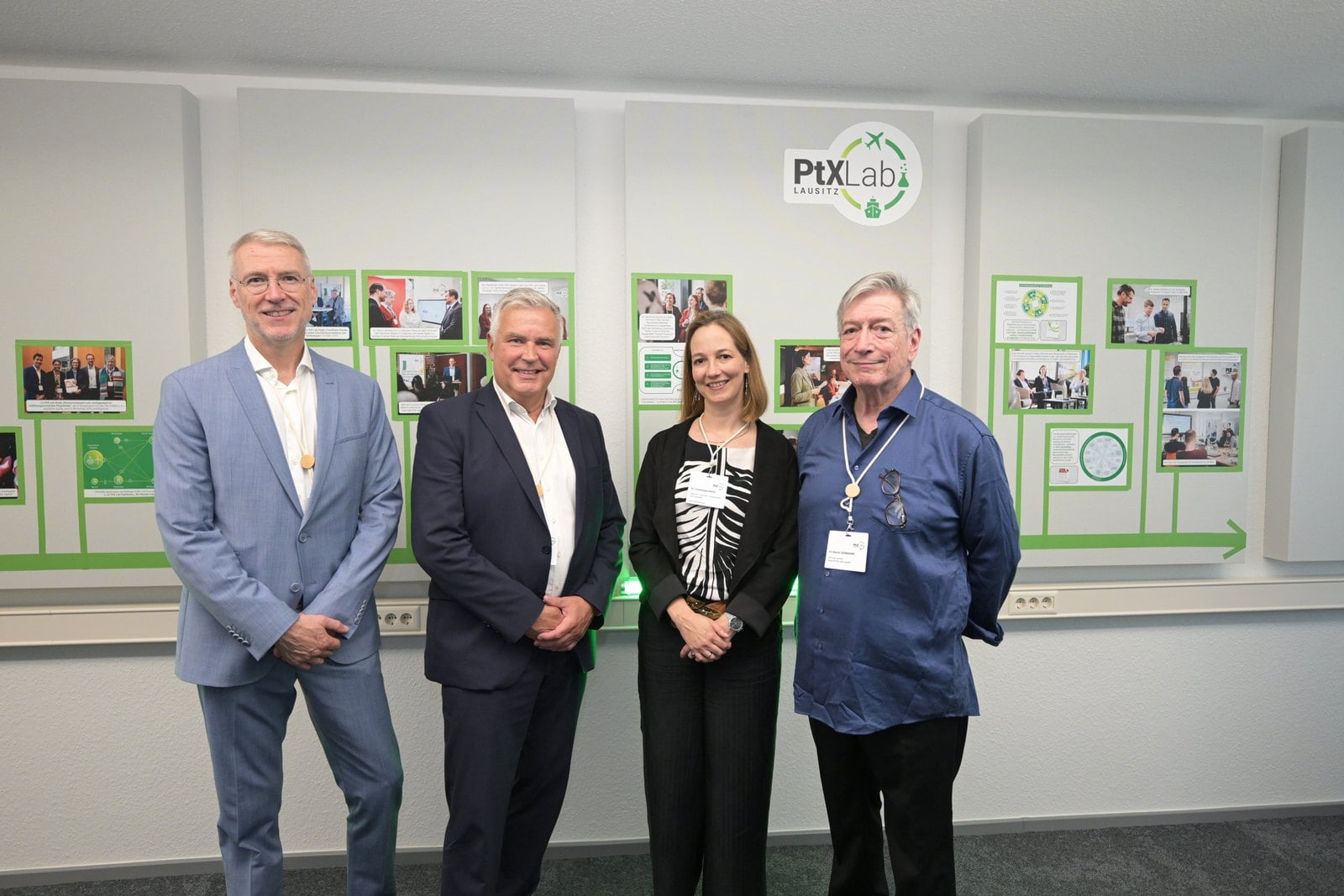 Ehrengäste der Jubiläumsfeier des PtX Lab Lausitz
