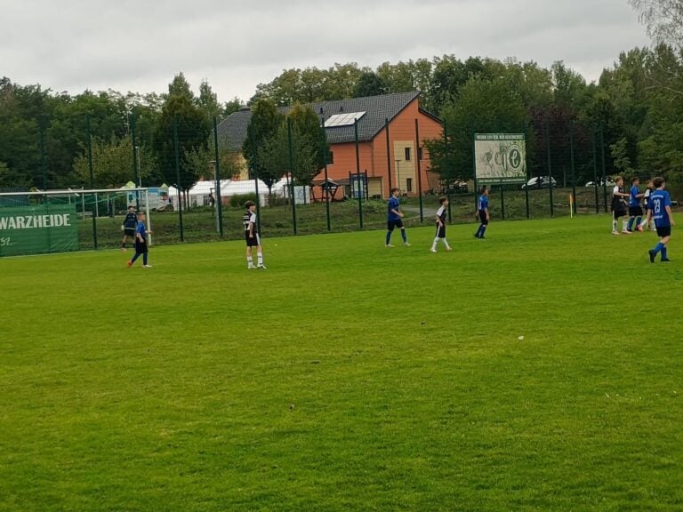 C-Junioren der BSG Chemie Schwarzheide im Derby gegen Germania Ruhland