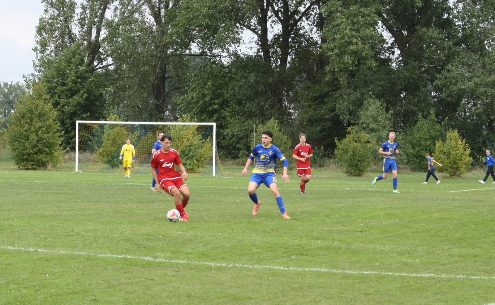 Spielszene aus dem Heimspiel der SG Züllsdorf