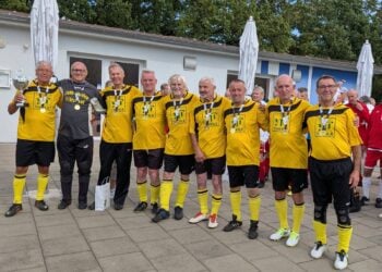 Ü70 des SV Preußen Elsterwerda in Bernburg