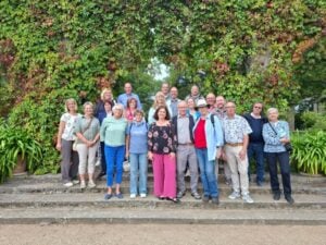 Rosenstädte tagen im Ostdeutschen Rosengarten in Forst