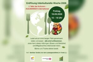 Tafel der Kulturen eröffnet die Interkulturelle Woche in Forst