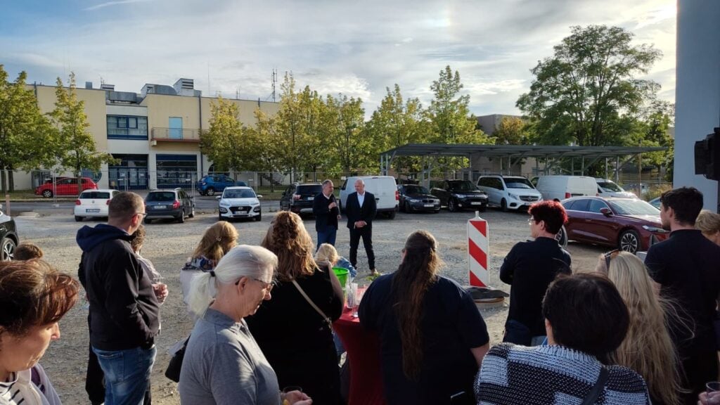 Gäste bei der Eröffnung der BERATA in Cottbus