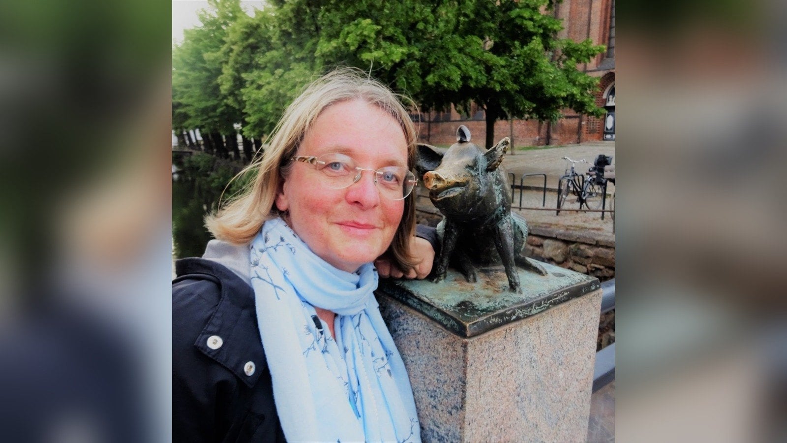 Die Schriftstellerin Grit Poppe