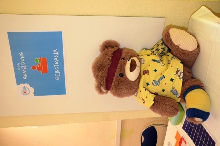 Impression aus der Teddy-Klinik im Naëmi-Wilke-Stift Guben