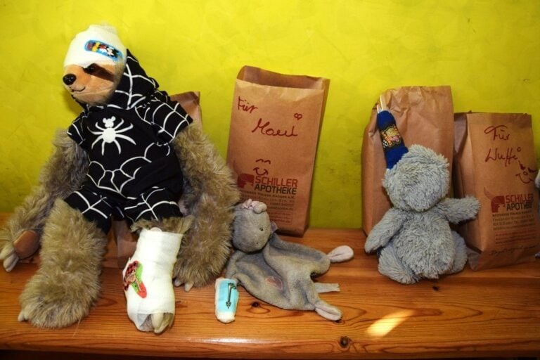 Impression aus der Teddy-Klinik im Naëmi-Wilke-Stift Guben
