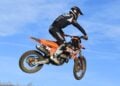 Motocross-Fahrer Roan van de Moosdijk auf der Strecke in Fürstlich Drehna