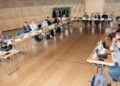 Netzwerkpartner im Bürgerzentrum Herzberg beim Auftakt für die Region Schönewalde/Holzdorf