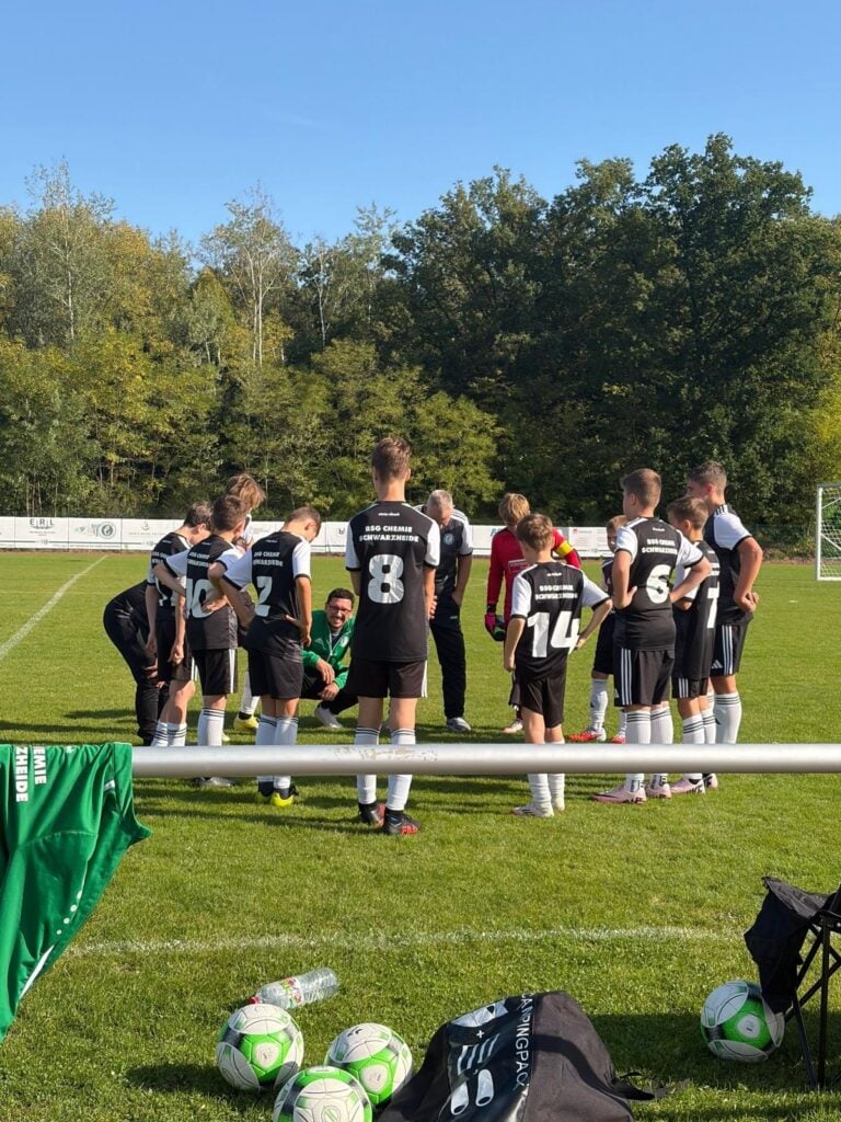 C-Junioren der BSG Chemie Schwarzheide