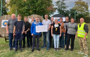 Neue Pfeilfangnetze für Schützenverein Germania in Guben