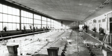 Archivaufnahme aus dem Jahr 1985 (Bild: Spreewelten Bad)